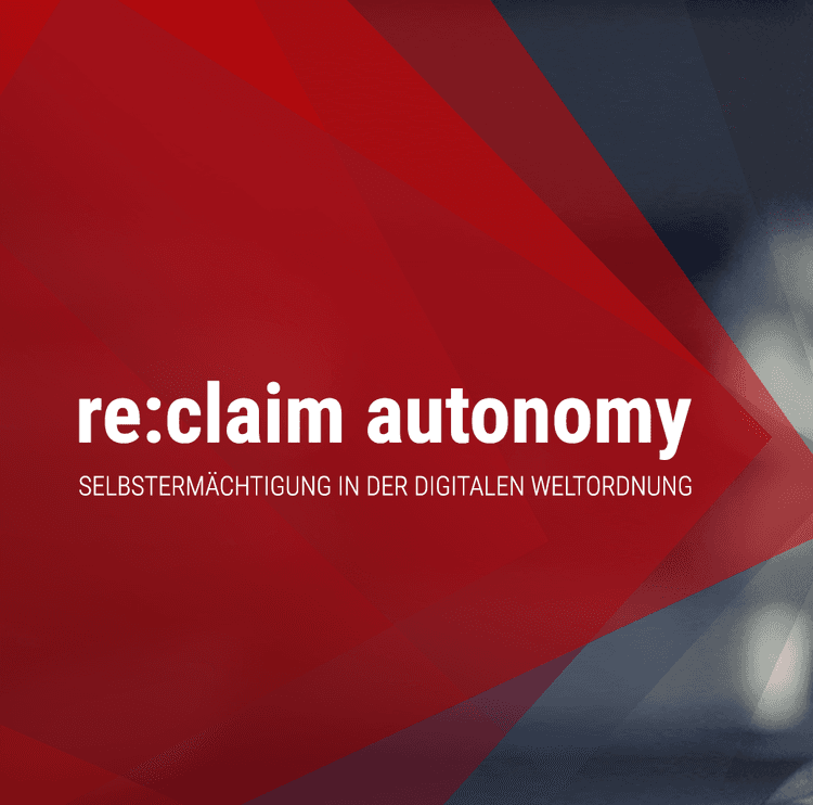 re:claim autonomy!